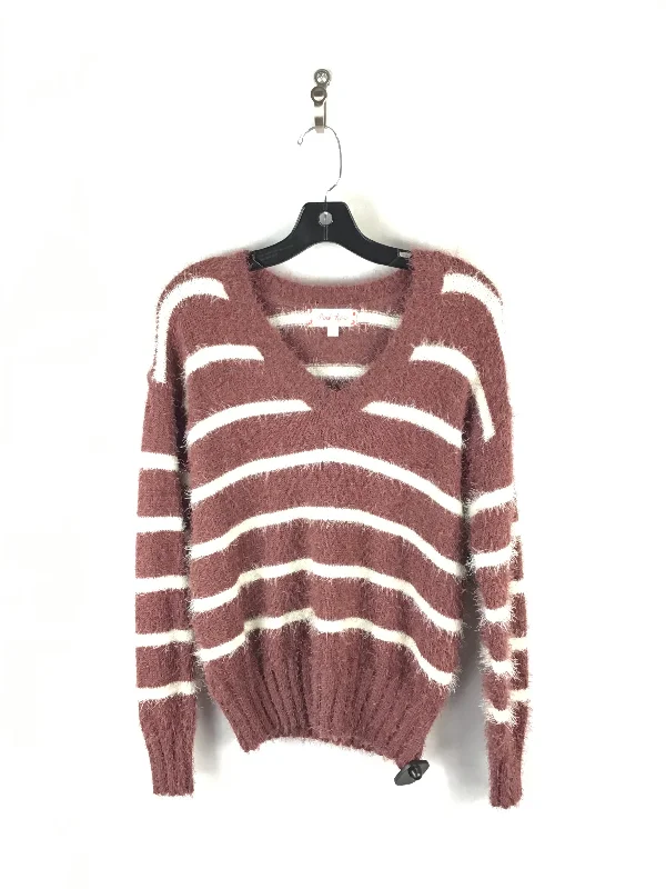 Luxury women's sweaterSweater By Pink Rose In Striped, Size: S