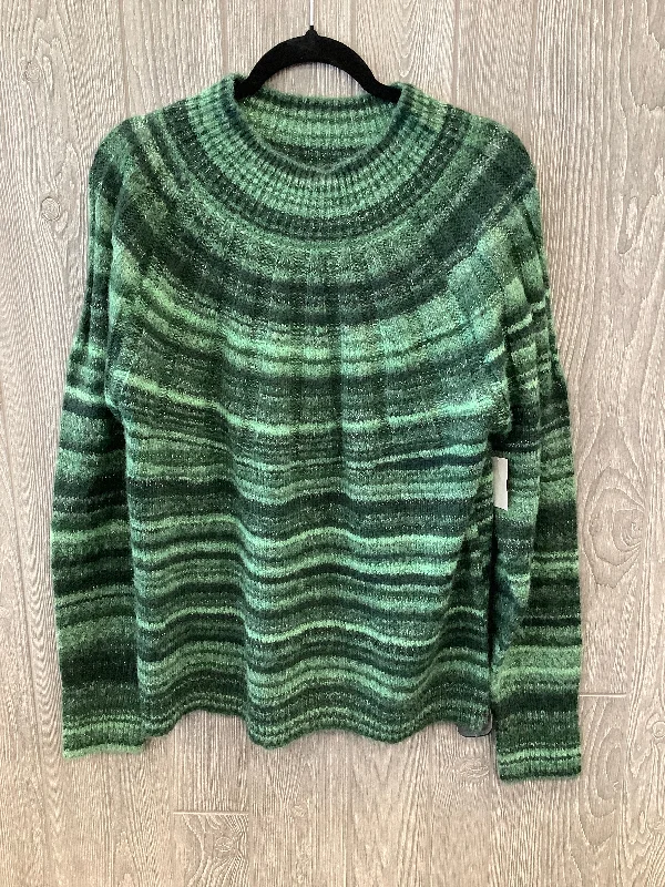 Off-the-shoulder women's sweaterSweater By Knox Rose In Green, Size: Xxl