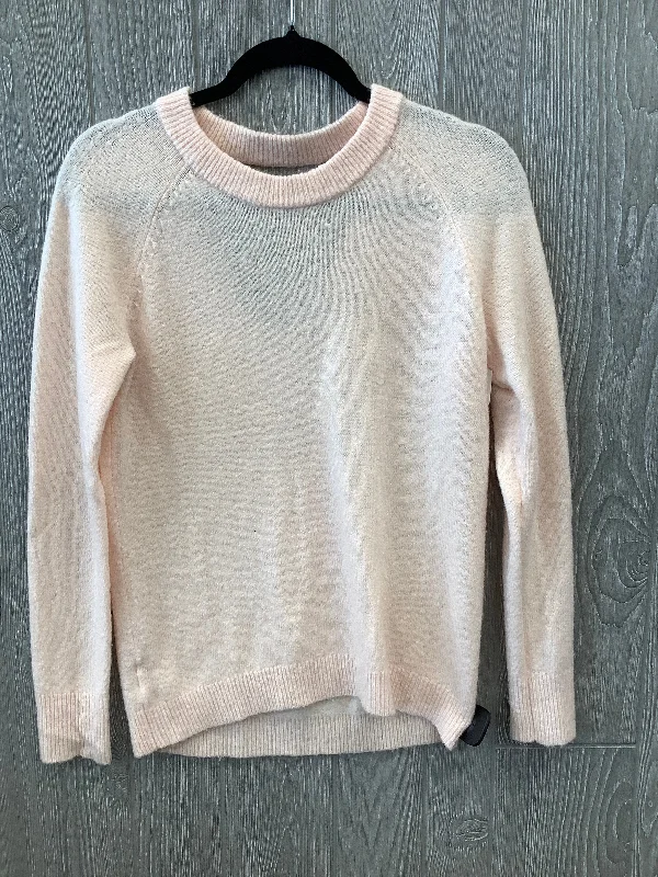 High-low hem women's sweaterSweater By Loft In Pink, Size: S