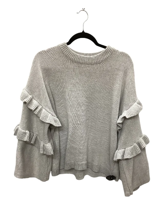 Merino wool women's sweaterSweater By Mudpie In Grey, Size: M