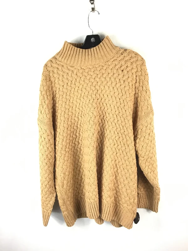 Affordable women's sweaterSweater By Eloquii In Tan, Size: 18