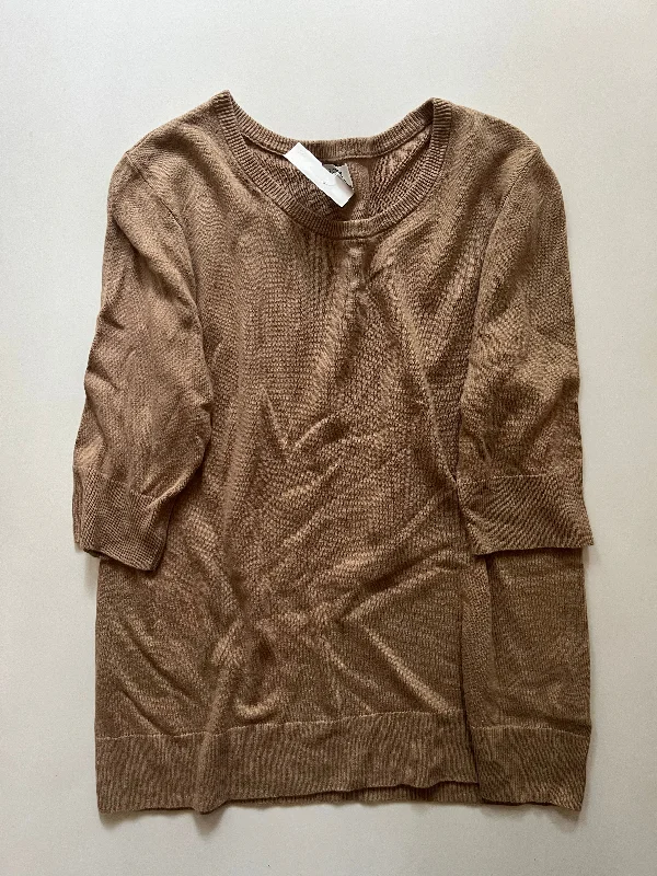 Tall women's sweaterSweater By J Crew In Camel, Size: S