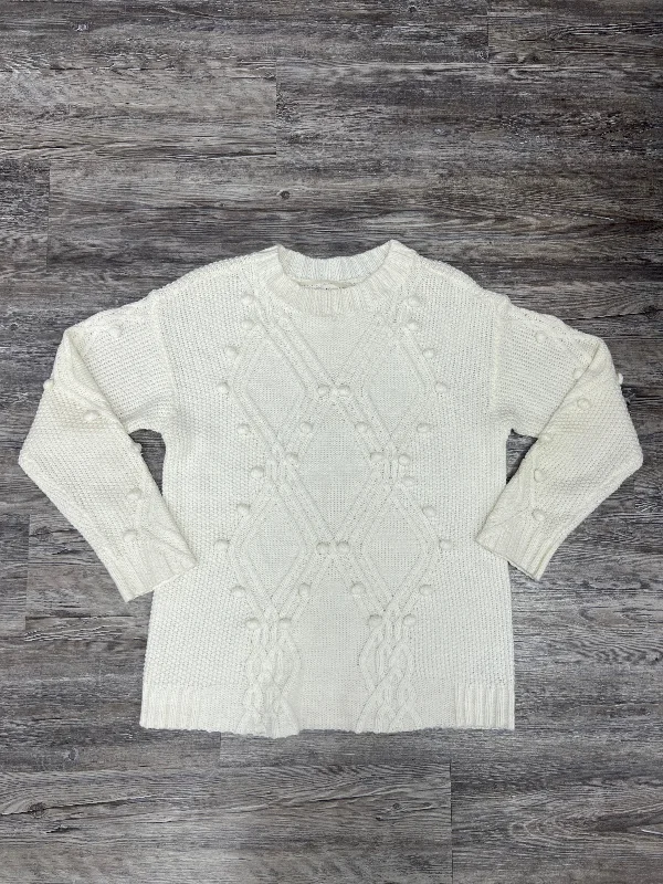 Luxury women's sweaterSweater By Ava & Viv In Cream, Size: Xxl