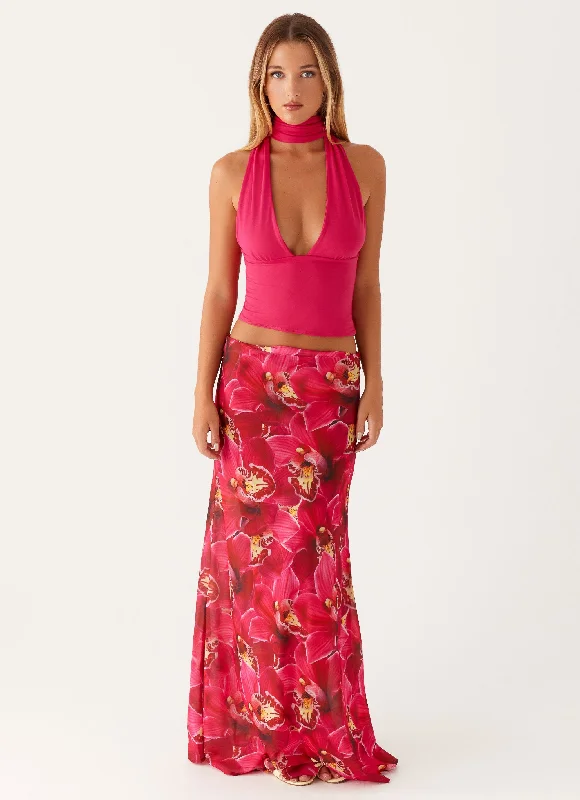 Evening gowns for womenAshley Maxi Skirt - Orchid Pink