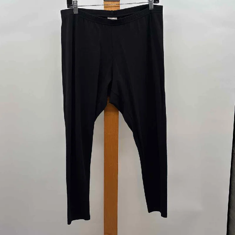 Dancewear women's skirtsJJill Women's Size 1X Black Solid Pants