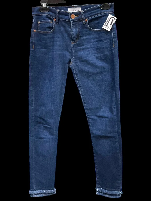 Indigo jeans with a classic denim hueJeans Skinny By Loft In Blue Denim, Size: 0