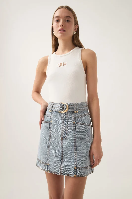 Mom jeans for womenRay Denim Mini Skirt