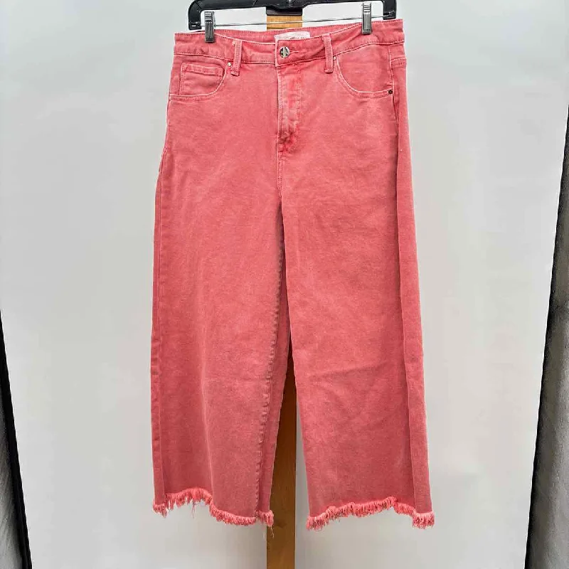 Handmade women's skirtsRisen Women's Size 10 Salmon Solid Pants