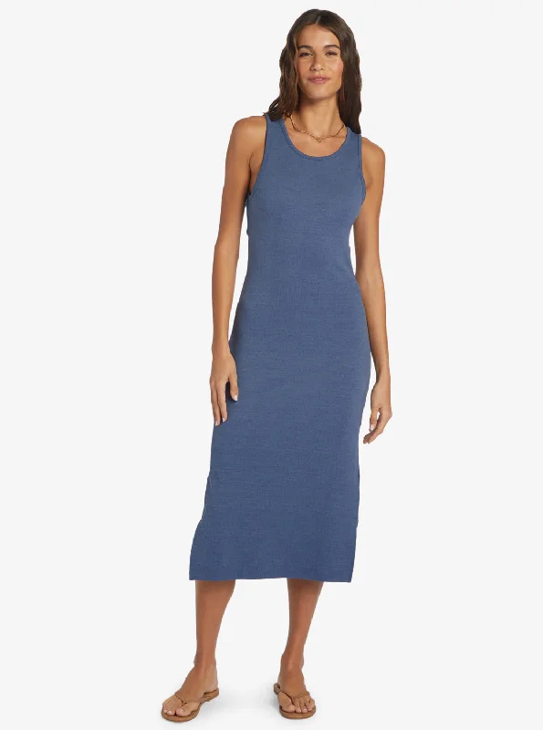 Shift dresses for womenGood Keepsake Midi Dress - Bijou Blue