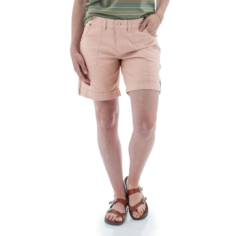 Elegant women's pantsTemple Short In Misty Rose