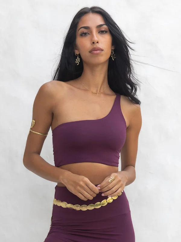 Fit-and-flare dresses for womenZahra Top - Amethyst Purple