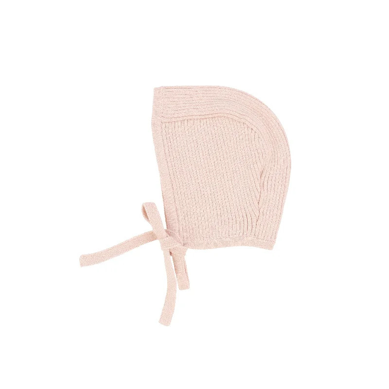 leather lingerie setsLillette Knit Bonnet - Soft Pink