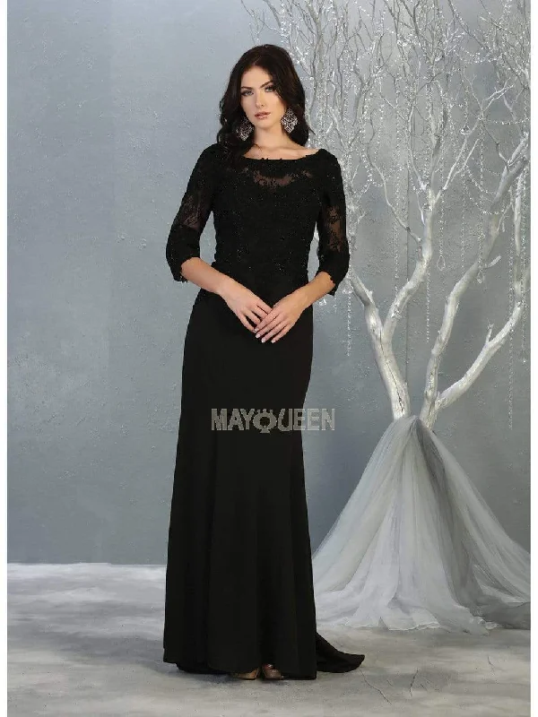 Plunging neckline dresses for womenMay Queen MQ1810