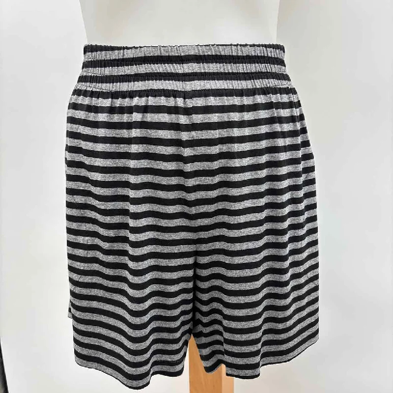 Petite women's trousersNorma Kamali Women's Size S Black Stripe Shorts