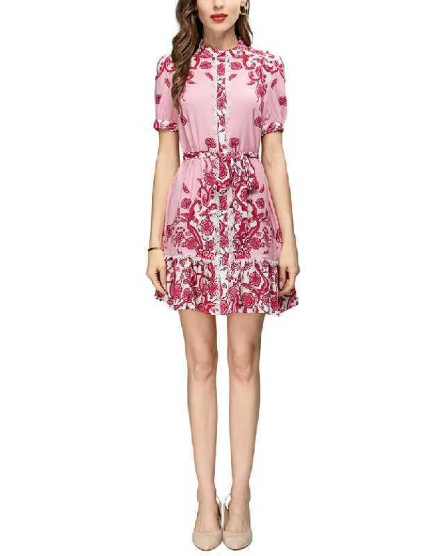 Embroidered dresses for womenBURRYCO Mini Dress