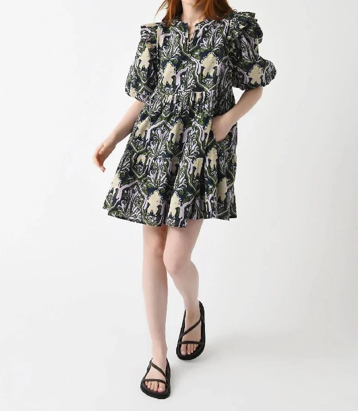 Day dresses for everyday wearCamden Mini Dress In Casablanca Print