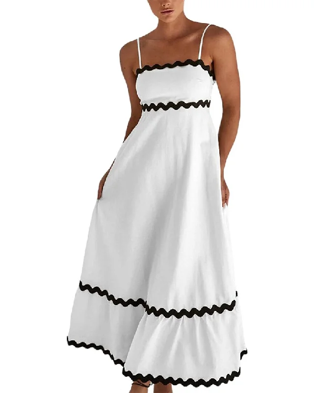 One-shoulder dresses for womenORNIYA Maxi Dress