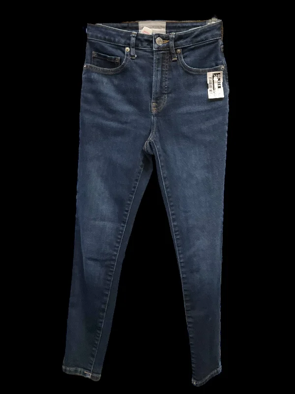 Jeans with a classic five-pocket design and added stretch for ease of movementJeans Skinny By Everlane In Blue, Size: 2