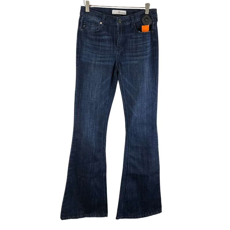 Jeans with a classic five-pocket designJeans Flared By Kancan In Blue Denim, Size: 6