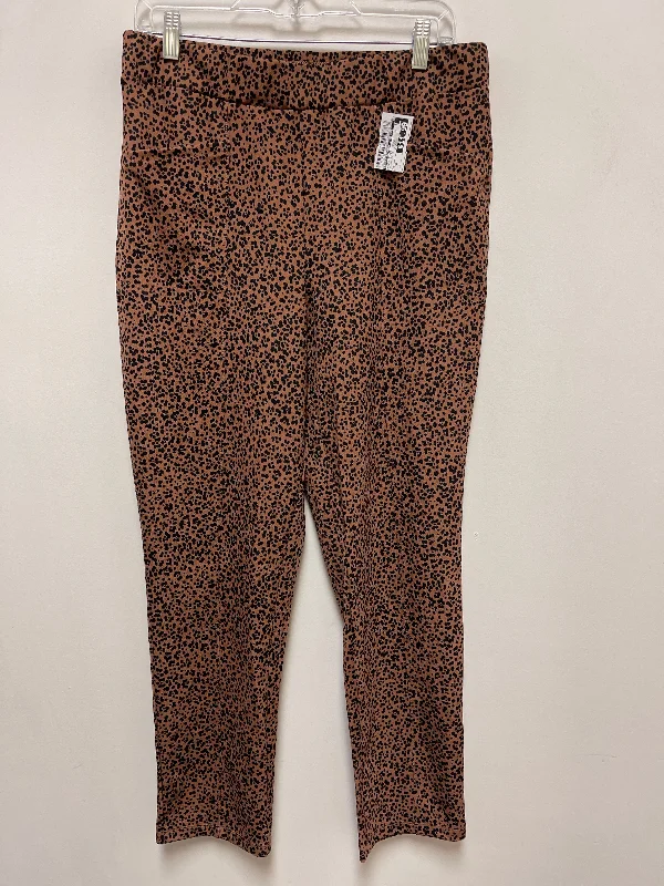 Tall women's jeansPants Other By Isaac Mizrahi Live Qvc In Animal Print, Size: 8