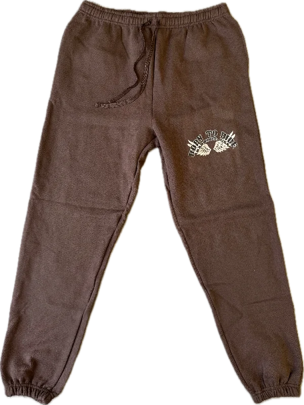 Asymmetric skirts for women"BORN TO RIDE" Sweatpants in DIRT