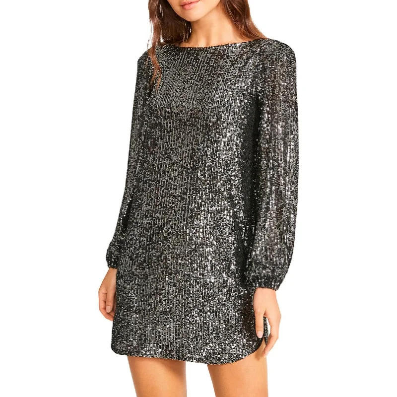 Women's casual dressesDelorean Womens Sequined Mini Cocktail and Party Dress