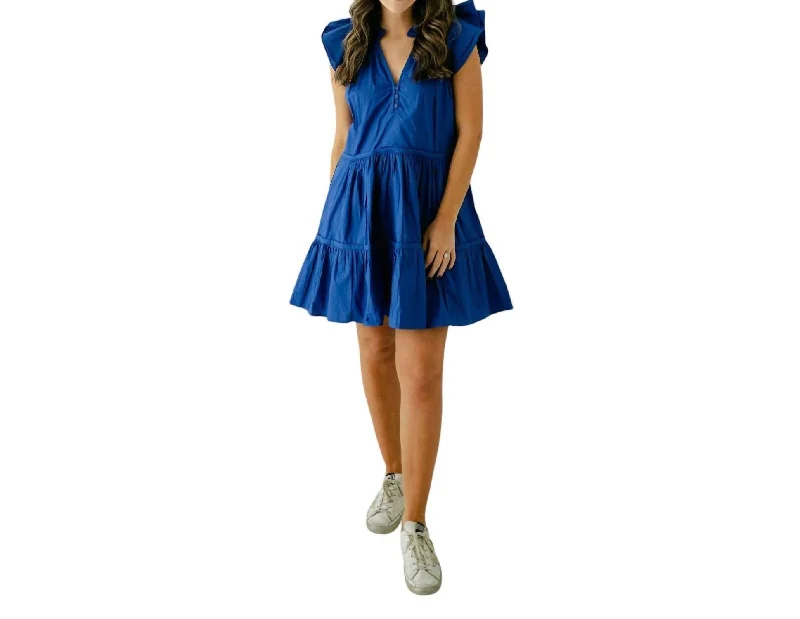 A-line dresses for womenAimee Mini Dress In Royal Blue