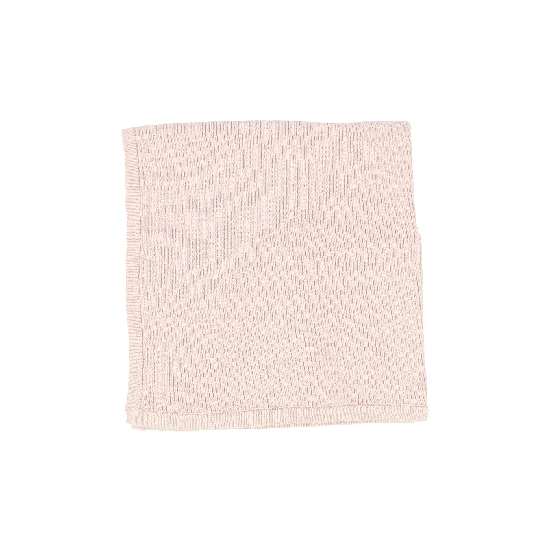 plus size lace lingerieLillette Knit Blanket - Soft Pink