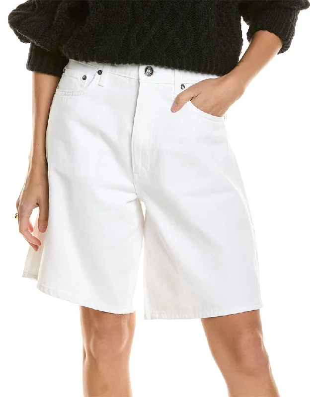 Silk women's skirtsrag & bone Mckenna White Short