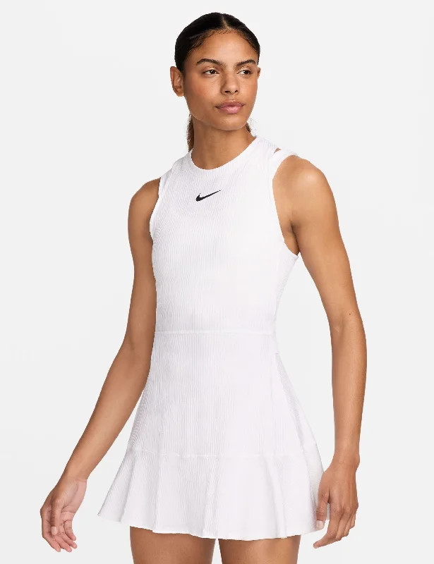 Tall women's jeansNikeCourt Slam Dri-FIT Tennis Dress - White/Black